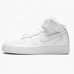 Nike Women's/Men's Air Force 1 Mid White 2014 314195 113 Running Sneakers