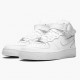 Nike Womens/Mens Air Force 1 Mid White 2014 314195 113 Running Sneakers