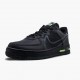 Nike Womens/Mens Air Force 1 React Black Violet Star Barely Volt CD4366 001 Running Sneakers
