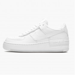 Nike Women's/Men's Air Force 1 Shadow Triple White CI0919 100 Running Sneakers