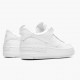 Nike Womens/Mens Air Force 1 Shadow Triple White CI0919 100 Running Sneakers
