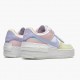 Nike Womens Air Force 1 Shadow White Glacier Blue Ghost CI0919 106 Running Sneakers