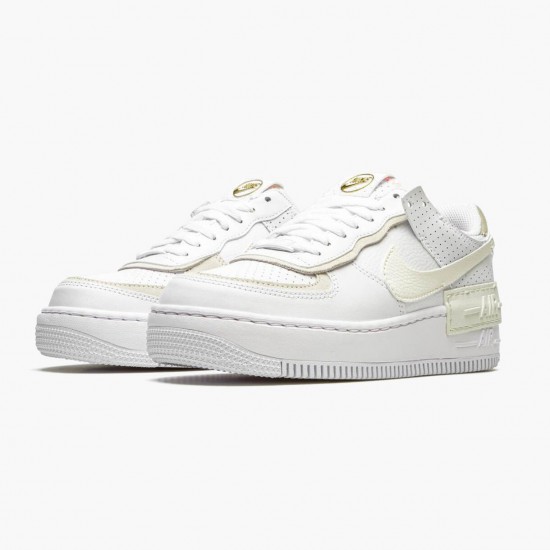 Nike Womens/Mens Air Force 1 Shadow White Stone Atomic Pink CZ8107 100 Running Sneakers