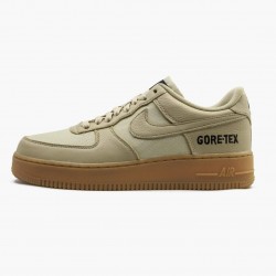 Nike Women's/Men's Air Force One Low Gore-Tex Team Gold Khaki CK2630 700 Running Sneakers