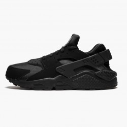 Nike Women's/Men's Air Huarache Black Black White 318429 003 Running Sneakers