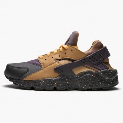 Nike Women's/Men's Air Huarache Run Pro Purple Elemental Gold 704830 012 Running Sneakers