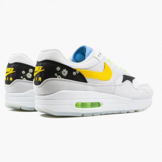 Nike Womens/Mens Air Max 1 Daisy CW6031 100 Running Sneakers