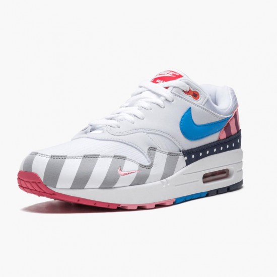 Nike Womens/Mens Air Max 1 Parra AT3057 100 Running Sneakers