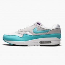 Nike Women's/Men's Air Max 1 Anniversary Aqua 908375 105 Running Sneakers 