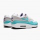 Nike Womens/Mens Air Max 1 Anniversary Aqua 908375 105 Running Sneakers