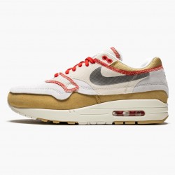 Nike Women's/Men's Air Max 1 Inside Out Club Gold Black 858876 713 Running Sneakers 