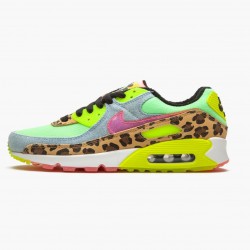 Nike Women's Air Max 90 LX 90s Dancefloor Green CW3499 300 Running Sneakers 