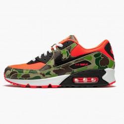 Nike Women's/Men's Air Max 90 Reverse Duck Camo CW6024 600 Running Sneakers 