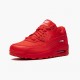 Nike Womens/Mens Air Max 90 Triple Red AJ1285 602 Running Sneakers