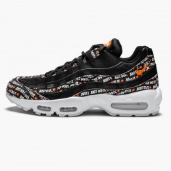Nike Women's/Men's Air Max 95 Just Do It Pack Black AV6246 001 Running Sneakers 