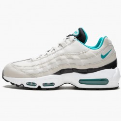 Nike Men's Air Max 95 Light Bone Sport Turqoise 749766 027 Running Sneakers 
