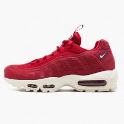 Nike Women's/Men's Air Max 95 Pull Tab Red AJ1844 600 Running Sneakers 