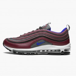 Nike Women's/Men's Air Max 97 Cool Grey Night Maroon 921826 012 Running Sneakers 