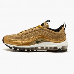 Nike Men's Air Max 97 Cristiano Ronaldo Metallic Gold AQ0655 700 Running Sneakers 