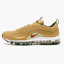 Nike Women's/Men's Air Max 97 Metallic Gold 884421 700 Running Sneakers 