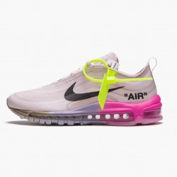 Nike Men's Air Max 97 Off-White Elemental Rose Serena Queen AJ4585 600 Running Sneakers 