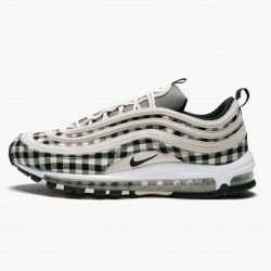 Nike Women's/Men's Air Max 97 Plaid Light Cream 312834 201 Running Sneakers 