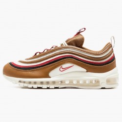 Nike Women's/Men's Air Max 97 Pull Tab Brown AJ3053 200 Running Sneakers 