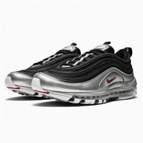 Nike Womens/Mens Air Max 97 Silver Black AT5458 001 Running Sneakers