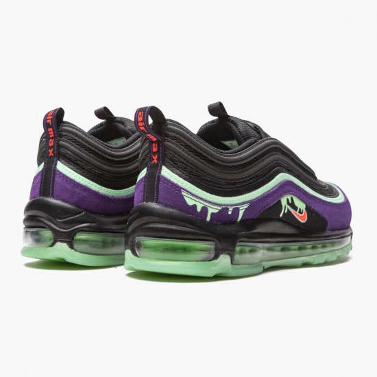 Nike Womens/Mens Air Max 97 Slime Halloween DC1500 001 Running Sneakers