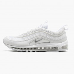 Nike Women's/Men's Air Max 97 Triple White Wolf Grey 921826 101 Running Sneakers 