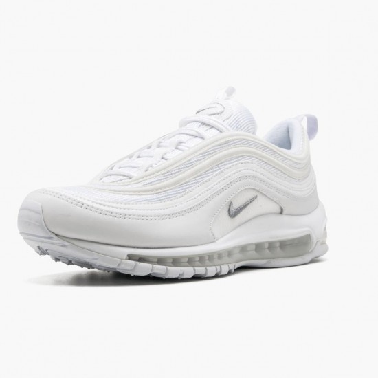 Nike Womens/Mens Air Max 97 Triple White Wolf Grey 921826 101 Running Sneakers