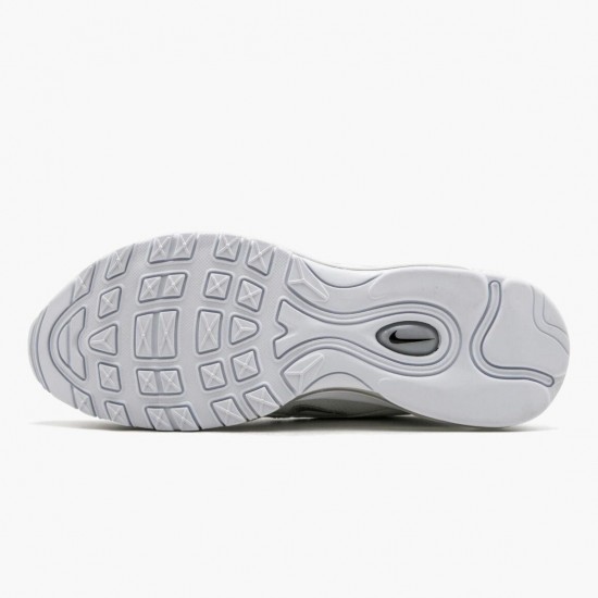Nike Womens/Mens Air Max 97 Triple White Wolf Grey 921826 101 Running Sneakers