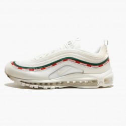 Nike Women's/Men's Air Max 97 UNDFTD White AJ1986 100 Running Sneakers 