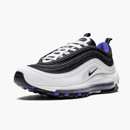 Nike Womens/Mens Air Max 97 White Black Persian Violet 921522 102 Running Sneakers