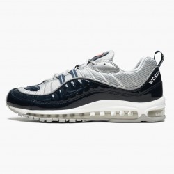 Nike Women's/Men's Air Max 98 Supreme Obsidian 844694 400 Running Sneakers 