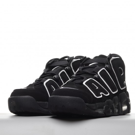 Nike Air More Uptempo Black White (2016/2020) 414962-002 Casual Shoes