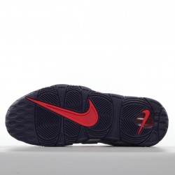 Nike Air More Uptempo GS Red Navy Camo CZ7885-100 Casual Shoes