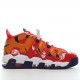 Diy Nike Air More Uptempo Red White Brown CZ7885-100-1 Casual Shoes
