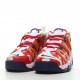 Diy Nike Air More Uptempo Red White Brown CZ7885-100-1 Casual Shoes