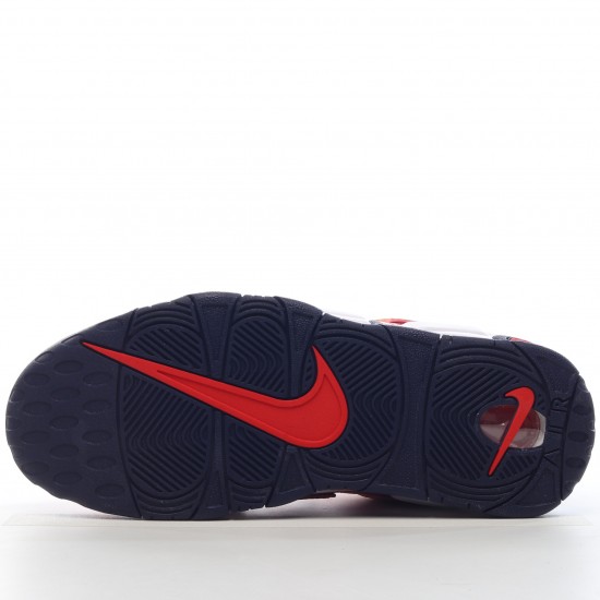 Diy Nike Air More Uptempo Red White Brown CZ7885-100-1 Casual Shoes