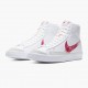 Nike Womens/Mens Blazer Mid 77 Sketch White Red CW7580 100 Running Sneakers