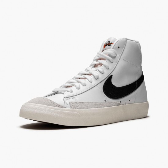 Nike Womens/Mens Blazer Mid 77 Vintage White Black BQ6806 100 Running Sneakers