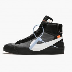 Nike Women's/Men's Blazer Mid Off White Grim Reaper AA3832 001 Running Sneakers