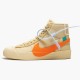 Nike Womens/Mens Blazer Mid Off-White All Hallows Eve AA3832 700 Running Sneakers