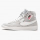 Nike Womens/Mens Blazer Mid Rebel Off White BQ4022 101 Running Sneakers