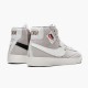 Nike Womens/Mens Blazer Mid Rebel Off White BQ4022 101 Running Sneakers