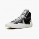 Nike Womens/Mens Blazer Mid sacai Black Grey BV0072 002 Running Sneakers
