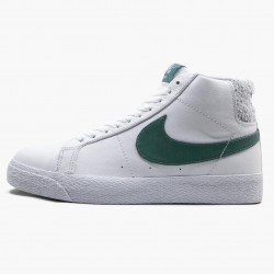 Nike Women's/Men's SB Zoom Blazer Mid White Bicoastal CJ6983 100 Running Sneakers