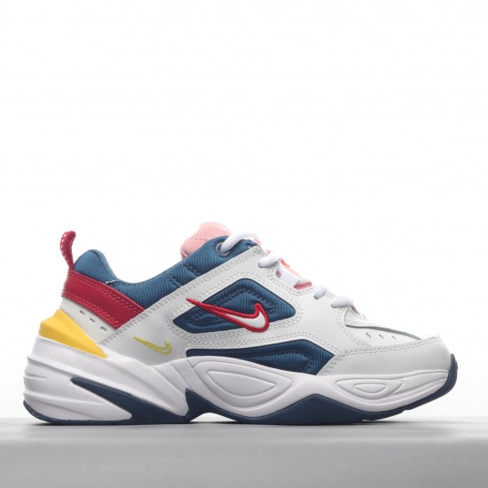 Nike M2K Tekno Blue Force Summit White Chrome Yellow (W) AO3108-402 Casual Shoes