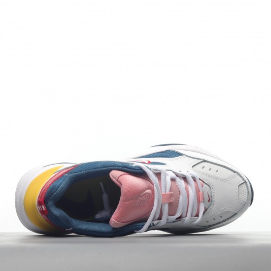 Nike M2K Tekno Blue Force Summit White Chrome Yellow (W) AO3108-402 Casual Shoes
